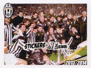 Sticker Coppa Intercontinentale 1996 - Juventus 2013-2014 - Footprint