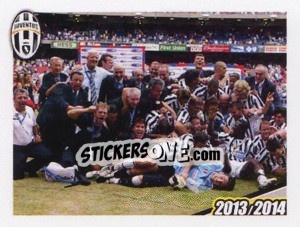 Sticker Supercoppa Italiana 2003 - Juventus 2013-2014 n. 17 - Footprint