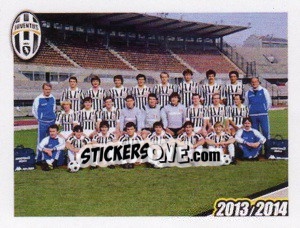 Sticker Formazione 1981/1982 - Juventus 2013-2014 n. 20 - Footprint