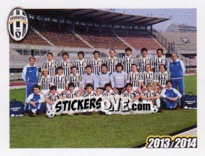 Sticker Formazione 1981/1982 - Juventus 2013-2014 - Footprint