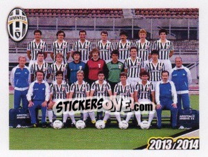 Sticker Formazione 1984/1985 - Juventus 2013-2014 - Footprint