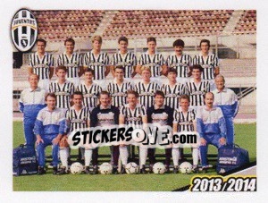 Sticker Formazione 1987/1988 - Juventus 2013-2014 - Footprint