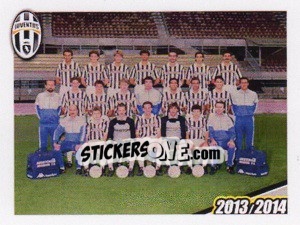 Figurina Formazione 1988/1989 - Juventus 2013-2014 - Footprint