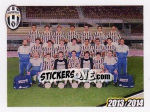 Sticker Formazione 1988/1989 - Juventus 2013-2014 n. 27 - Footprint