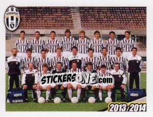 Sticker Formazione 1989/1990 - Juventus 2013-2014 - Footprint