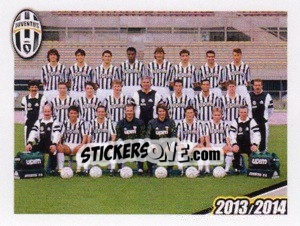 Sticker Formazione 1990/1991 - Juventus 2013-2014 n. 29 - Footprint