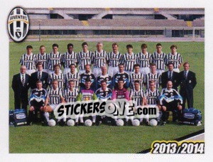 Sticker Formazione 1992/1993 - Juventus 2013-2014 - Footprint