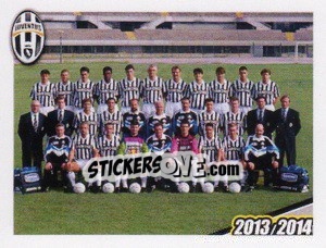 Sticker Formazione 1992/1993 - Juventus 2013-2014 n. 31 - Footprint