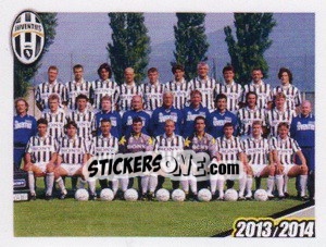 Sticker Formazione 1995/1996 - Juventus 2013-2014 n. 34 - Footprint