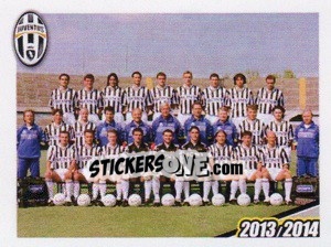 Sticker Formazione 1996/1997 - Juventus 2013-2014 - Footprint