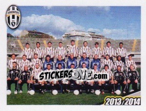 Sticker Formazione 1998/1999 - Juventus 2013-2014 n. 37 - Footprint