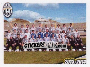 Sticker Formazione 1999/2000 - Juventus 2013-2014 n. 38 - Footprint