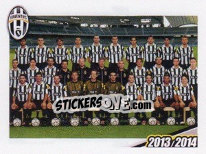Sticker Formazione 2000/2001 - Juventus 2013-2014 - Footprint
