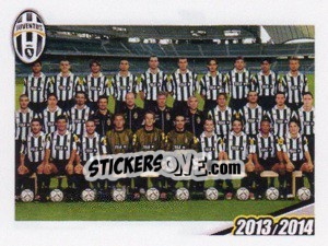 Sticker Formazione 2000/2001 - Juventus 2013-2014 n. 39 - Footprint