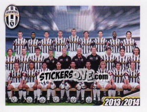 Sticker Formazione 2001/2002 - Juventus 2013-2014 n. 40 - Footprint
