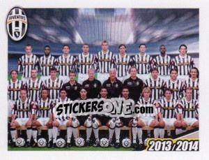 Sticker Formazione 2001/2002 - Juventus 2013-2014 - Footprint