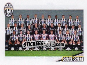 Sticker Formazione 2002/2003 - Juventus 2013-2014 n. 41 - Footprint