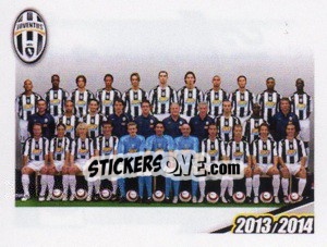 Sticker Formazione 2004/2005 - Juventus 2013-2014 - Footprint