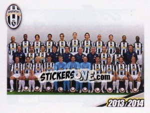 Sticker Formazione 2004/2005 - Juventus 2013-2014 n. 43 - Footprint