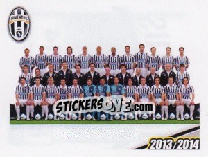 Sticker Formazione 2006/2007 - Juventus 2013-2014 n. 45 - Footprint
