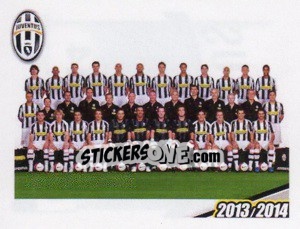 Sticker Formazione 2007/2008 - Juventus 2013-2014 n. 46 - Footprint