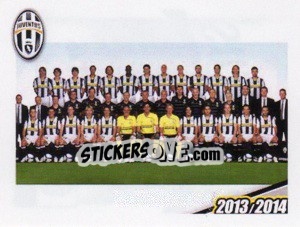 Sticker Formazione 2008/2009 - Juventus 2013-2014 n. 47 - Footprint