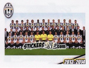 Sticker Formazione 2008/2009 - Juventus 2013-2014 - Footprint