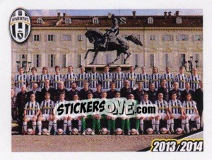 Sticker Formazione 2009/2010 - Juventus 2013-2014 - Footprint