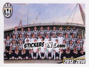 Sticker Formazione 2010/2011 - Juventus 2013-2014 - Footprint