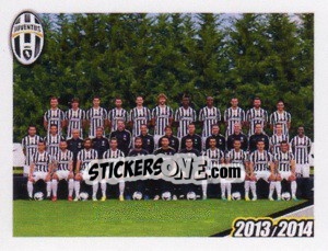 Sticker Formazione 2013/2014 - Juventus 2013-2014 n. 52 - Footprint
