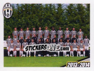 Sticker Formazione 2013/2014 - Juventus 2013-2014 - Footprint