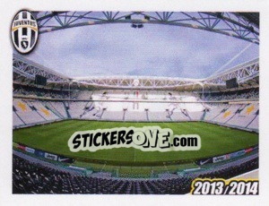 Sticker Veduta Interna 1 - Juventus 2013-2014 n. 55 - Footprint
