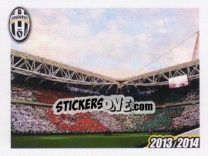 Sticker La Coreografia - Juventus 2013-2014 n. 57 - Footprint