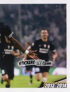 Sticker Juventus-Napoli 2-0