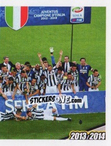 Sticker Juventus-Palermo 1-0 - Juventus 2013-2014 n. 76 - Footprint