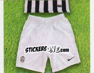 Cromo Kit gara Home - Juventus 2013-2014 - Footprint