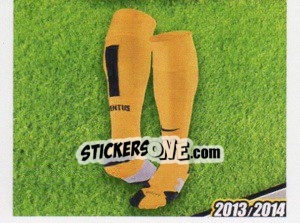 Sticker Kit gara Away - Juventus 2013-2014 n. 82 - Footprint