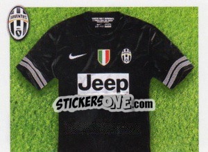Sticker Kit gara Third - Juventus 2013-2014 n. 83 - Footprint
