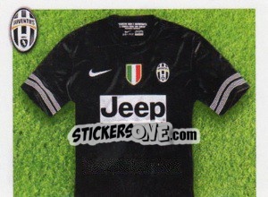 Figurina Kit gara Third - Juventus 2013-2014 - Footprint