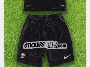 Sticker Kit gara Third - Juventus 2013-2014 n. 84 - Footprint