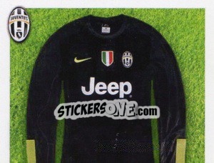 Sticker Kit gara Portiere - Juventus 2013-2014 n. 86 - Footprint