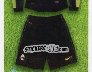 Sticker Kit gara Portiere - Juventus 2013-2014 n. 87 - Footprint