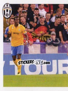 Sticker Fernando Llorente Real Madrid-Juventus 2-1 - Juventus 2013-2014 n. 99 - Footprint