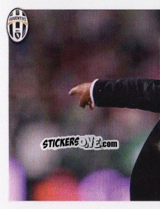 Sticker Conte in Azione - Juventus 2013-2014 - Footprint