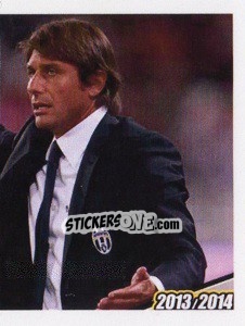 Sticker Conte in Azione - Juventus 2013-2014 - Footprint