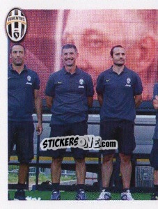 Figurina Staff tecnico - Juventus 2013-2014 - Footprint