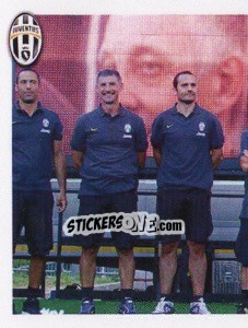 Sticker Staff tecnico - Juventus 2013-2014 n. 107 - Footprint