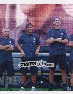 Cromo Staff tecnico - Juventus 2013-2014 - Footprint