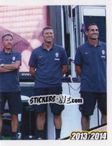 Sticker Staff tecnico - Juventus 2013-2014 n. 109 - Footprint