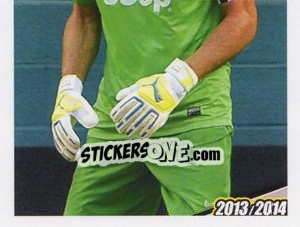 Sticker Gianluigi Buffon - Juventus 2013-2014 n. 119 - Footprint